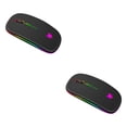thumbnail image 4 of Ratón inalámbrico Moyic 2,4 GHz 800/1200/1600/2400 DPI Negro 2Conjunto, 4 of 6