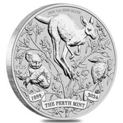 2024 Australia 1 oz The Perth Mint's 125th Ann. Silver Coin BU