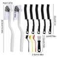 thumbnail image 3 of Plastic Cleaning Brush 11-Piece Multicolor Plastic Cleaning Brush Set 11 Tools for Kitchen Bathroom Tile Gaps and Hard-to-Reach Areas(Multicolor) Rkxzt, 3 of 6