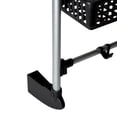thumbnail image 4 of Organize It All 2 Basket over the Door Storage Organizer, Black, 4 of 10