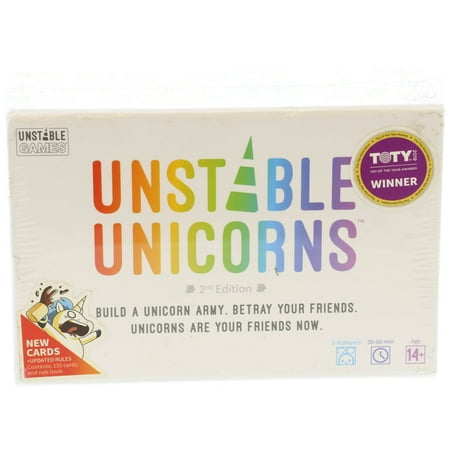 Teeturtle Unstable Unicorns Card Game Dedicated Deck 4555-UU-BSG1