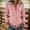 A4 Pink, variant on Western Shirts for Women 2026 Vintage Long Sleeve Suede Cow Shirts Plus Size Casual Spring Fringe Tops Fringe V Neck Shirt Cowl Tassel Outfit Solid Color Suede Fringe Tassel Spring Fall Shirt