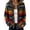 Z008-Gray, variant on Womens Rainbow Striped Sweater Button Down Cardigan Sweaters Long Sleeve Ribbed Knit Sweaters Pullover Cozy Lightweight Colorful Stripes Pullover Sweaters Loose Fit Warm Clothes