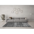 thumbnail image 3 of Ahgly Company Indoor Rectangle Abstract Gray Modern Area Rugs, 5' x 8', 3 of 4