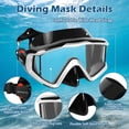 thumbnail image 3 of Equipo de Snorkel Yimserk Máscara Panorámica 180° Antivaho para Adultos, 3 of 8