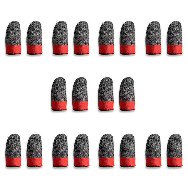 Fundas para juegos móviles Injueey 10 pares transpirables a prueba de sudor