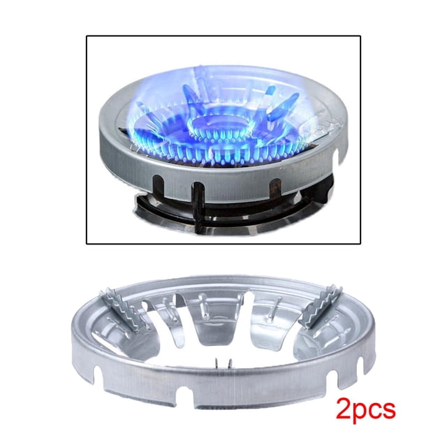 Anillos de ahorro de energía Anillos de gas Reductor Durable Cocina de gas Wok Anillos de soporte para estufa Cafetera y cafetera Espresso Utensilios 2 piezas Macarena cubierta de ahorro de gas