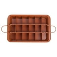 thumbnail image 4 of Non-Stick Brownie Pan Baking Tray Chocolate Cake Mold with Dividers Kitchen Utensil, 4 of 5