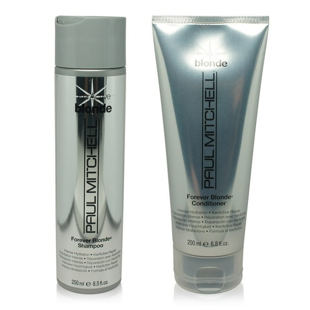 Paul Mitchell Forever Blonde Shampoo 8 5 Oz And Conditioner 6 8 Oz Combo Pack Walmart Com Walmart Com