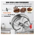 thumbnail image 3 of 2000g Electric Spice Grinder Commercial Grain Mill High Speed - Dry Food Grinder for Herbs, Coffee, Seeds, 30-300 Mesh Adjustable, 3 of 7