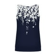 thumbnail image 4 of Ailaofu Womens Tank Tops Summer Sleeveless Blouse V Neck Casual Loose Fit Tunic Shirt, 4 of 5