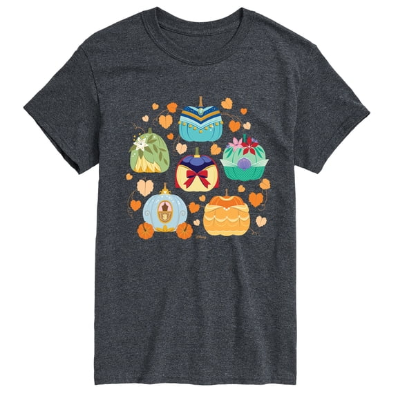 Disney - Princess Pumpkin Grid - Men's Short Sleeve Graphic T-Shirt