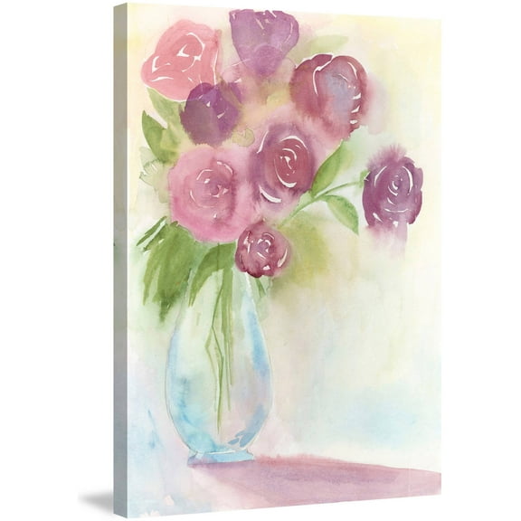 Marmont Hill "Mauve Bouquet" Painting Print on Wrapped Canvas