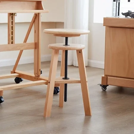 round rolling stool swivel stool product