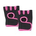 thumbnail image 2 of Opolski 1 Pair Men Women Gym Half Finger Sports Training Anti-slip Weightlifting Gloves, 2 of 8