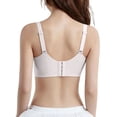 thumbnail image 4 of Ovbmpzd Purple Womens Everyday Bralette Bras for Women Breathable Mesh Lace Bras Sexy No Underwire Underwear Bras,36, 4 of 4