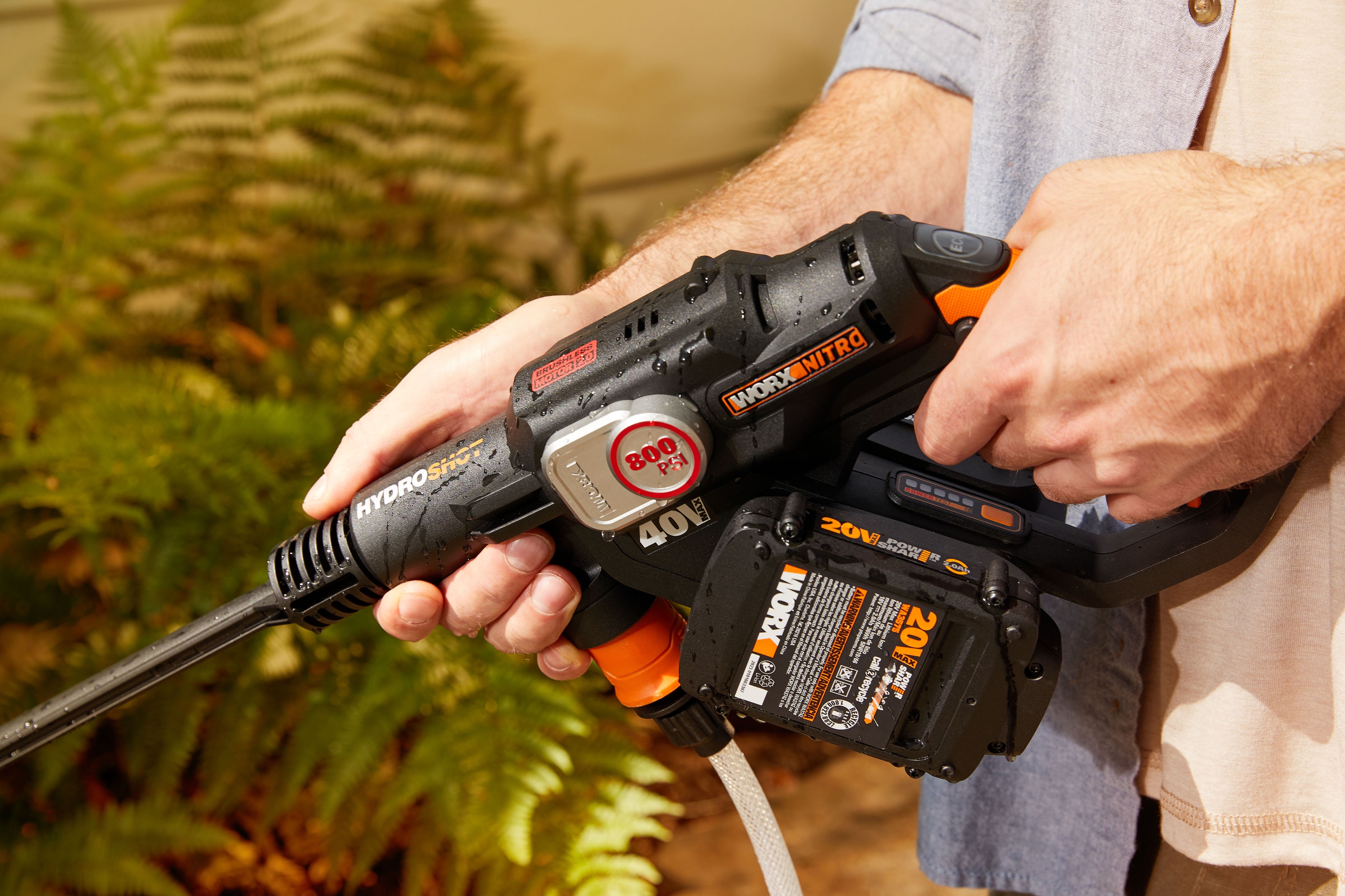 Hydroshot Wg644 Portable Power Cleaner Hydroshot Lithium Ion