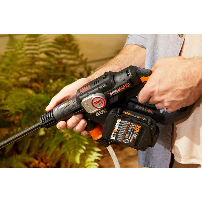 Worx Nitro WG647.9 40V Power Share Hydroshot 800 Max PSI Power