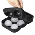 thumbnail image 5 of 2 Bandejas para Cubitos de Hielo con 6 Compartimentos, Silicona con Tapa y Molde para Cubitos de Hielo para Whisky, Reutilizables y Sin BPA (Redondas, Cuadradas) Rojo Verde, 5 of 5