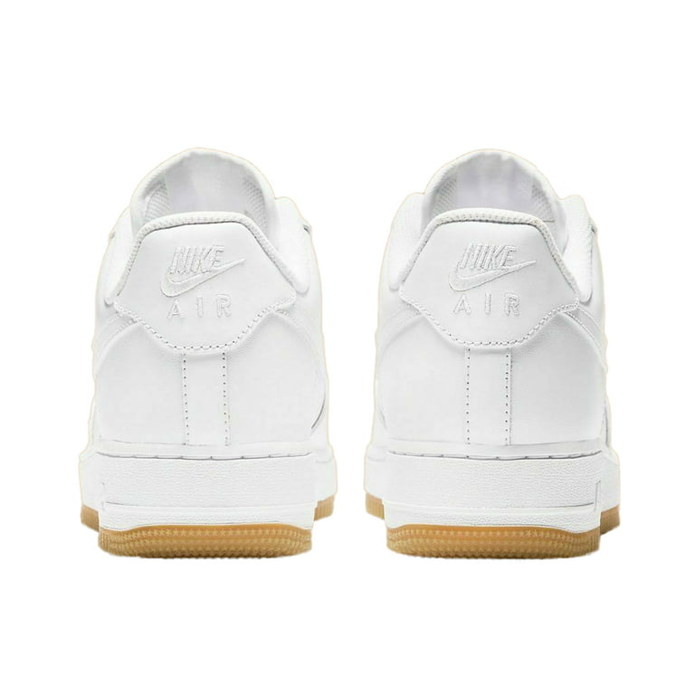 Nike Air Force 1 '07 - White/White-Gum Light Brown 8.5