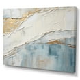 thumbnail image 2 of Designart "Minimalist Horizon With Beige And Grey Waves II" Coastal Minimalism Wall Art Prints, 2 of 7