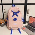 thumbnail image 1 of Cute Kawaii Bunny Decor Backpack - Large Capacity Preppy School Bag for Women's Travel & Everyday Use, 1 of 5