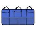 thumbnail image 1 of sweethay Bolsa organizadora para coche, bolsa de almacenamiento trasera para silla de vehículo, bolsa organizadora de tela Oxford para maletero trasero Ventana automotriz azul Tipo actualizado sweethay VI000471-05, 1 of 6