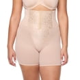 Cupid Women's Extra Firm Waist Cinching Thigh Slimmer Shapewear with