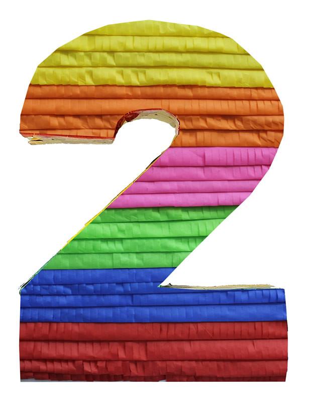 Number 2 Pinata
