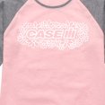thumbnail image 3 of Case IH Flower Logo - Youth Girls Raglan Graphic T-Shirt, 3 of 6