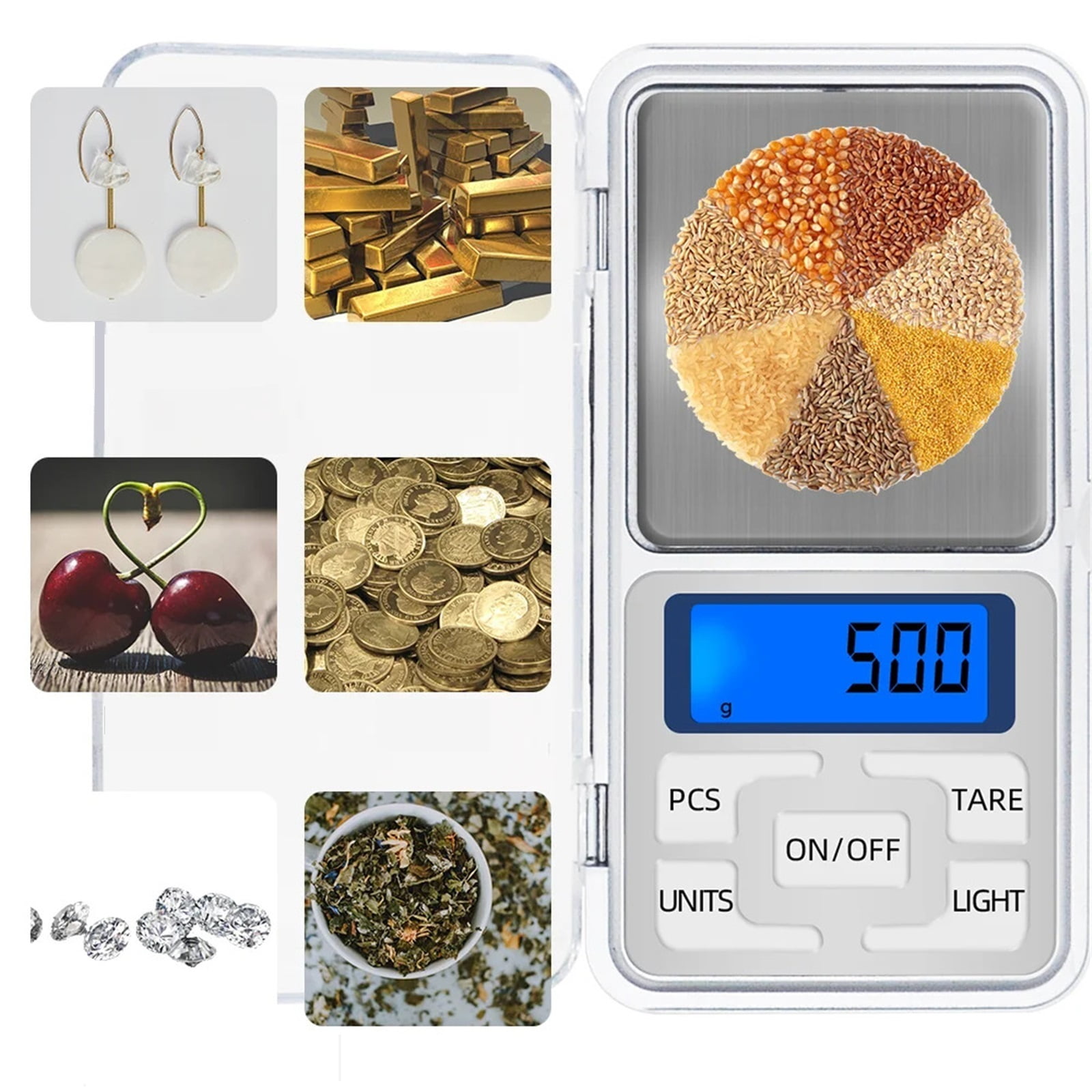 500g/0.01g Electronic Weight Scale Digital Balance Scale Kitchen Scales ,Easy to Operate