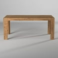thumbnail image 5 of Seashore Fixed Top Dining Table - Antique Natural, 5 of 6