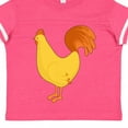 thumbnail image 4 of Inktastic Cute Yellow Chicken Boys or Girls Toddler T-Shirt, 4 of 5