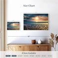 thumbnail image 4 of Elephant Stock Large Sunset Wall Art - Horizontal Canvas Wall Art - Living Room Wall Decor - Beach Canvas - Orange And Teal Decor - 12" x 8", 4 of 8