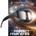 thumbnail image 3 of Paquete de 6 Gafas de Eclipse Solar, Sombras Seguras para Visualización Directa del Sol, 3 of 6