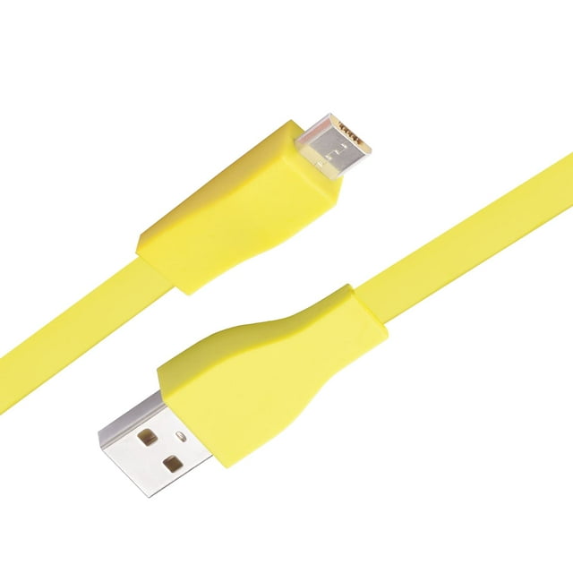 Cable De Carga Ue Boom De Repuesto Compatible Con Altavoz Ue Boom Boom2 Megaboom Wonderboom Miniboom Ultimate Ears Roll (Amarillo 2 Pies)