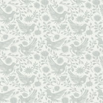 NuWallpaper Waverly Winged Serenade Blue Peel and Stick Wallpaper