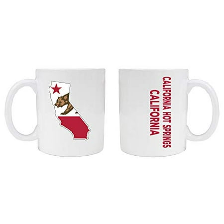 

California Hot Springs California Souvenir White Ceramic Mug