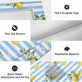 thumbnail image 6 of Cute Lemon Summer Outdoor Rug for Patio/Deck/Porch, Non-Slip Large Area Rug 5 x 8 Ft, Farmhouse Floral Blue Striped Indoor Outdoor Rugs Washable Area Rugs, Reversible Camping Rug Carpet Runner, 6 of 8
