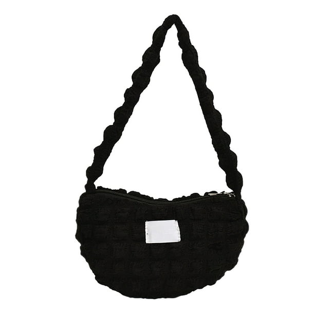 Women's Foldable Tote Bag - Soft Vegan Leather Shoulder Bag - Stylish & Practical Design
