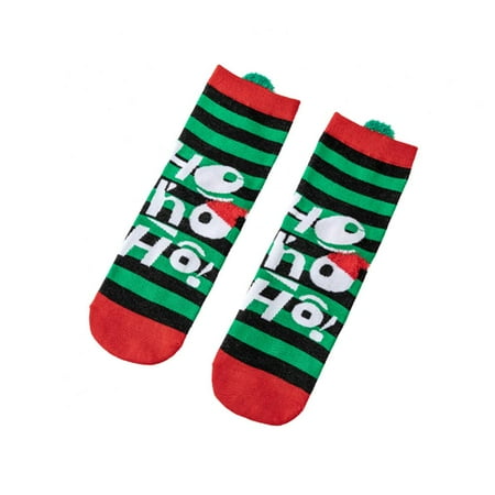 

Big Red Socks Fashionable Womens Socks Strong Wear Resistance Christmas Elements Soft Not Easily Fading Cotton Socks