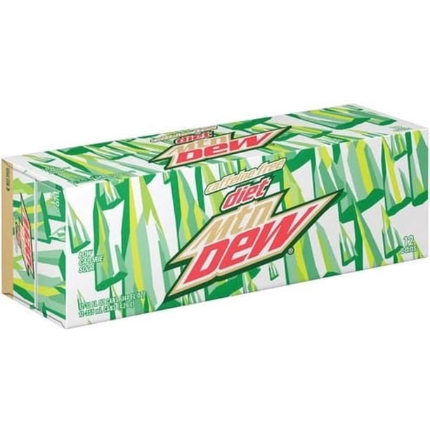 Pepsico caffeine free mountain dew diet 10 lbs walmart
