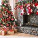 thumbnail image 5 of 12 piezas, 24 piezas, 36 piezas de adornos colgantes navideños, bolas de Navidad, bastones de caramelo, piruletas, adornos de madera para árbol para fiestas navideñas en casa, 5 of 5