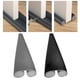 thumbnail image 1 of Paquete de 2 tiras de sellado inferior para puerta, tapón de aire frío debajo de la puerta, tapón de tiro, aislamiento a prueba de ruido, tira de ahorro de energía negro gris Macarena Tapón de puerta, 1 of 8
