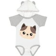 thumbnail image 3 of Inktastic Cute Cat, Little Cat, Cat Head, Brown Cat Boys or Girls Baby Bodysuit, 3 of 5