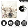 thumbnail image 3 of Ryvnso Highland Cattle in Field Dishwasher Magnetic Refrigerator Magnet Cover Kitchen Home Decorative 23"x26", 3 of 6