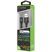 Cellet 4-ft Heavy-Duty Braid USB-C to USB-A Data/Charging Cable Compatible with Apple iPhone 15 Series iPad Pro 11/12.9/MacBook Android Samsung Galaxy Google PixelCharging; Data Transfer