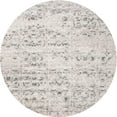 thumbnail image 1 of Ahgly Company Indoor Round Contemporary Silver Pink Solid Area Rugs, 5' Round, 1 of 6