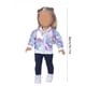 thumbnail image 3 of Puntoco Vestido de muñeca para niña Hermoso vestido adecuado para muñecas de 18 pulgadas Vestido de muñeca de Navidad Sin muñeca y sin zapatos, 3 of 5