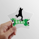 thumbnail image 1 of Pena de fútbol soccer Sports texto Estrella calcomanías impermeables,vinilo,casco de coche, 1 of 1